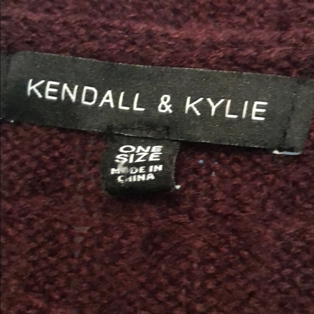 Kendall&Kylie Raspberry Cardigan - Picture 2 of 4
